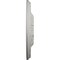 Ekena Millwork Leaf Ceiling Medallion (Fits Canopies up to 4 3/4"), 11 3/8"OD x 3 5/8"ID x 1 1/8"P, Pot of Cream CM11LFPCF - alternate 3